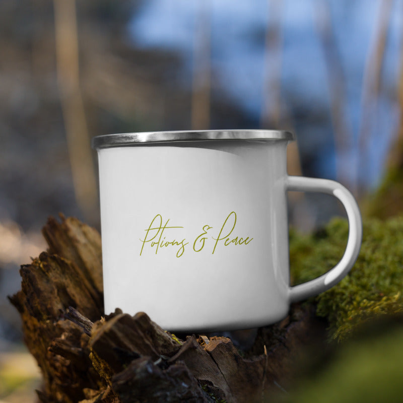 Potions & Peace Enchanted Enamel Mug