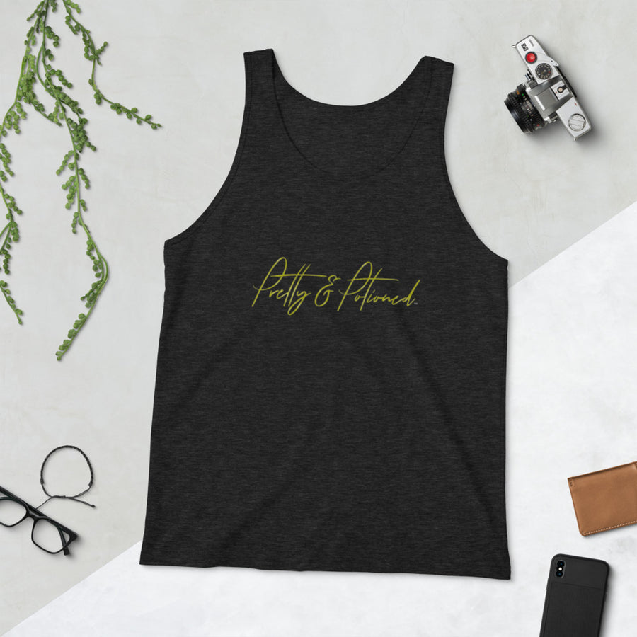 Pretty & Potioned Unisex Tank Top